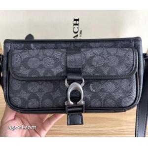 COACHメンズ定番ロゴショルダーバッグショルダーバッグショルダーバッグカメラバッグ