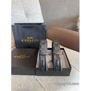 首胸ロゴ   珍しい 激安通販コーチブランド フェイク    ベルト.